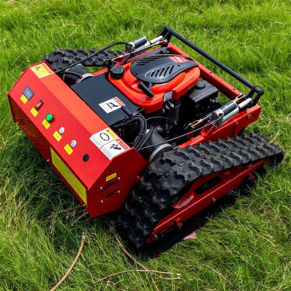 Self-Propelled Remote Control Mower: Tracked Weeder for Overgrown Lawns In Southeast Asia