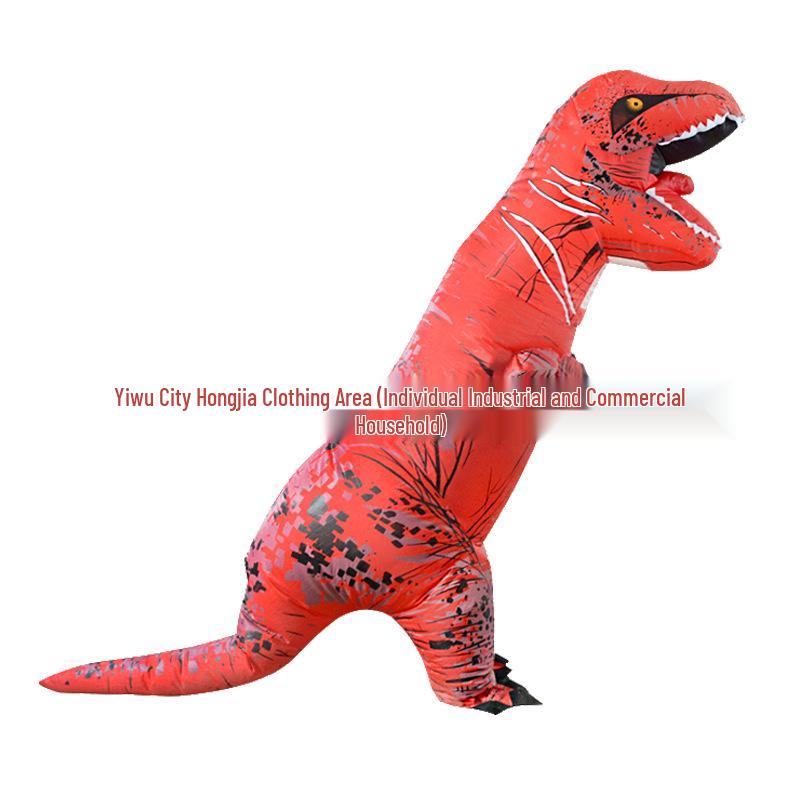 Aufblasbares T-Rex Dinosaurier Halloween Kostüm für Cosplay
