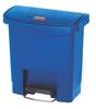 Rubbermaid Slim Jim Container Front Step 1883590 Trash Can Step-On