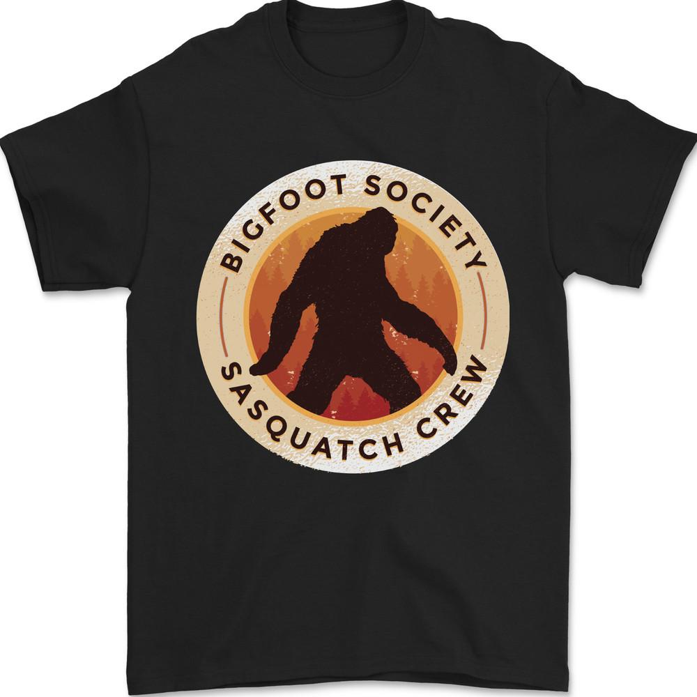 Bigfoot Society Sasquatch Crew Mens T-Shirt Unisex T-Shirt XXXXL