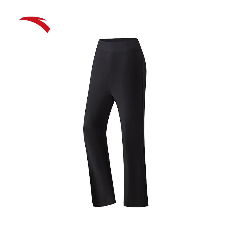 

ANTA Women s Slimming Ice Yarn Flared Sports Pants M