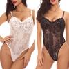 Women Sexy Bow Lace Sleepwear Lingerie  Babydoll Underwear Jumpsuit