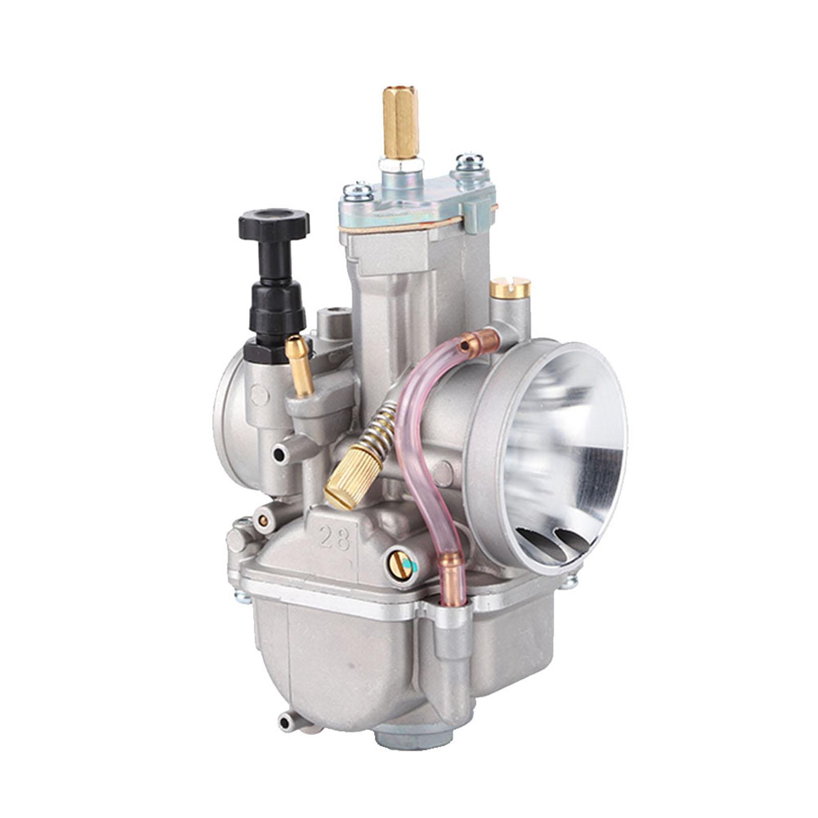 

28mm Motorcycle PWK28 Flat Slide Carburetor Accessory Replacement Fit for Honda