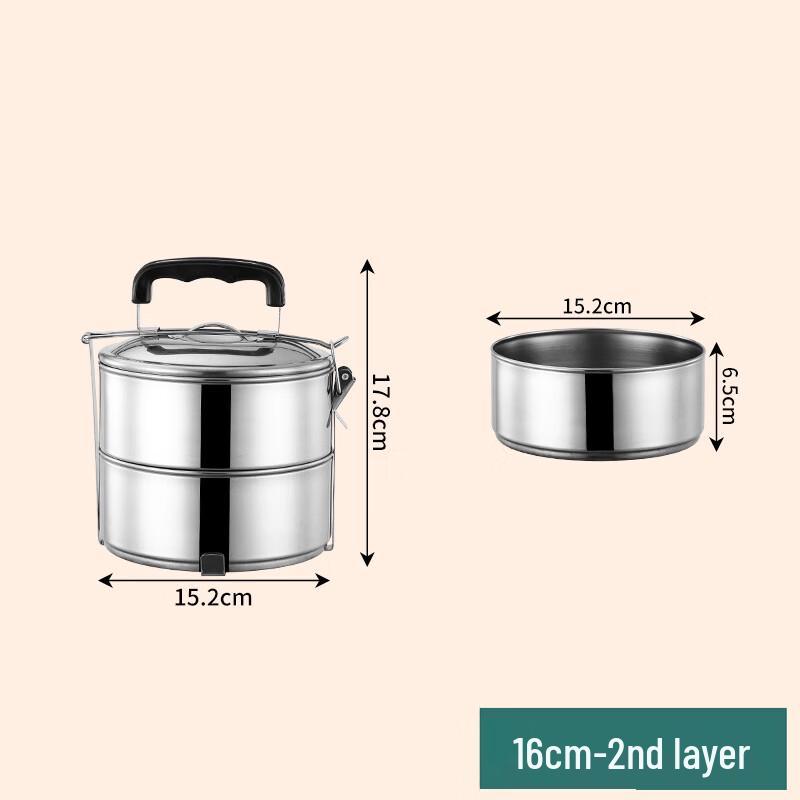 Lotus Plum Stainless Steel Heatable Multilayer Lunch Box Stainless Steel Multilayer Lunch Box