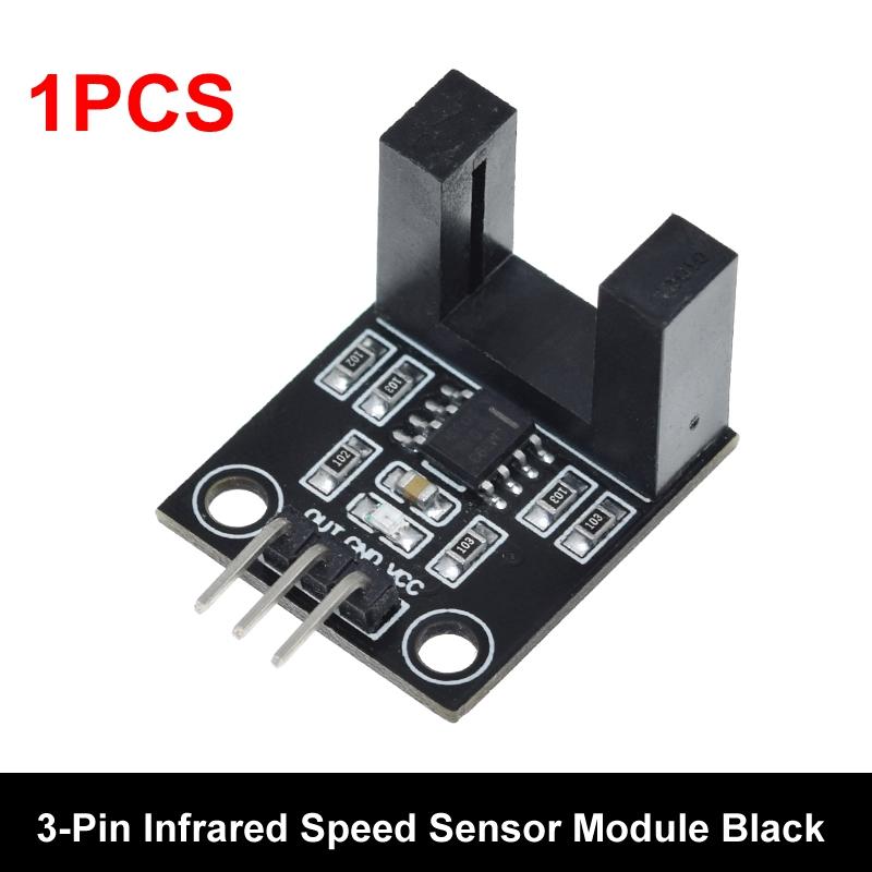 Photoelectric Beam Speed Sensor Module 3.3V-5V Slot-Type Optocoupler Tacho-Generator Counter For Arduino/51/AVR/PIC Diy Kit