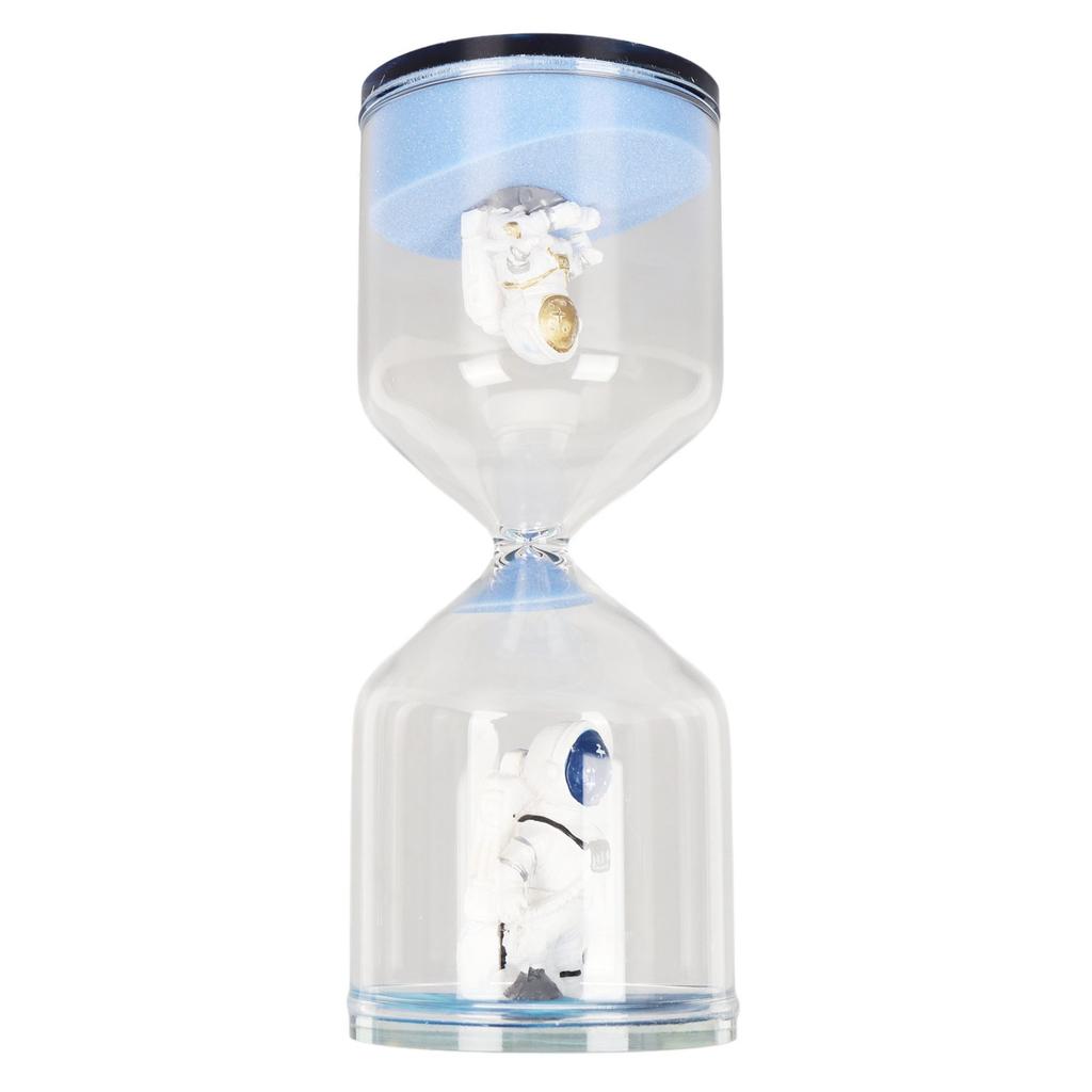 Hourglass Timer 30 Minutes Astronaut Ornaments Sandglass Timer Sand Clock for School Tasks and