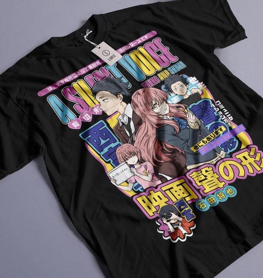 A Silent Voice Tee Unisex TShirt Graphic Tee Anime Shirt Unisexga Fans Gift S