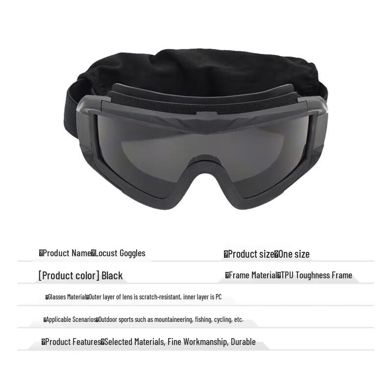Xilai Tactical Windproof Sand Goggles