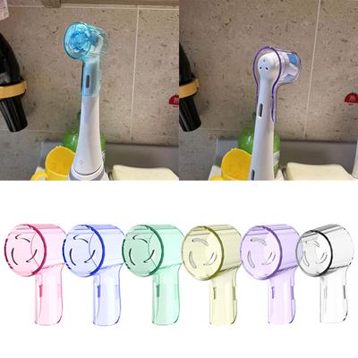 6 Stück Elektrische Zahnbürstenköpfe Schutzhülle für Oral B Zahnbürstenköpfe Deckel Ständer Halter Reiseetui Sauber halten