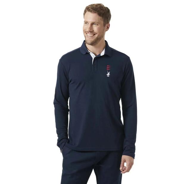 

Helly Hansen Skagerrak Quikdry Rugger поло с длинными рукавами S
