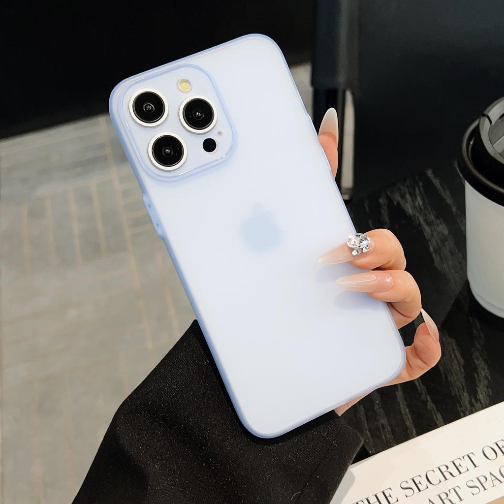 Ultra Thin Soft TPU Phone Case For iPhone 15 14 Plus 13 12 Mini 16 Pro XS Max XR X 16 Slim Matte Translucent Silicone Back Cover