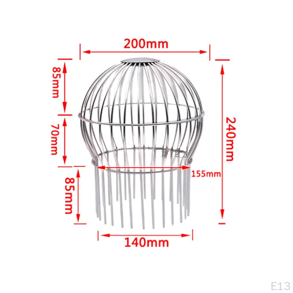 Filters for Roof Gutter, Stainless Steel Down Drains, Rainwater Discharge
