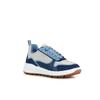 Geox Women New S S Comfort Daily SneakerS Navy Gray w1x35fx3S21