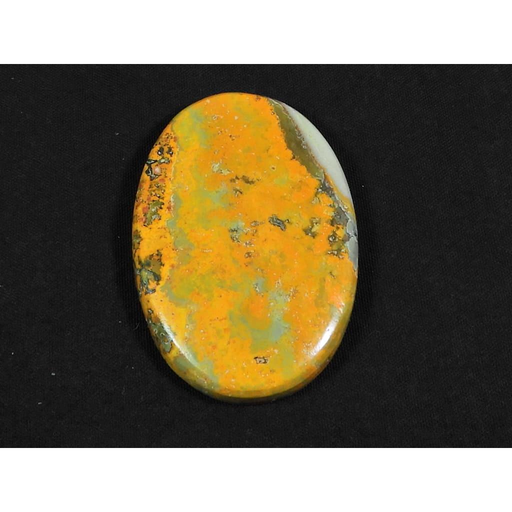 56Cts. Natural Bumble Bee Jasper Oval Cabochon Loose Gemstone 27X40X05 MM D-111