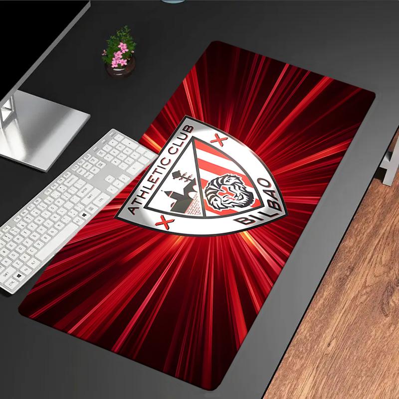 Athletic Club Bilbao Crest Mouse Pad, Rubber Base, Mouse Pad for Gamers and Office Use, Gaming Desk , Easy To Clean Mat Christmas fan gifts