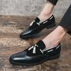 Luxury Brand Tassels Suede Patchwork Loafers Men Wedding Party Dress Shoes Designer Male Formal Footwear Sapatos Tenis Masculino