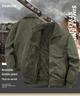 Herren Doppelseitige Air Force Pilotenjacke - Warm mit Samtfutter, Dicke Reine Baumwolle, Herbst/Winter Oberbekleidung