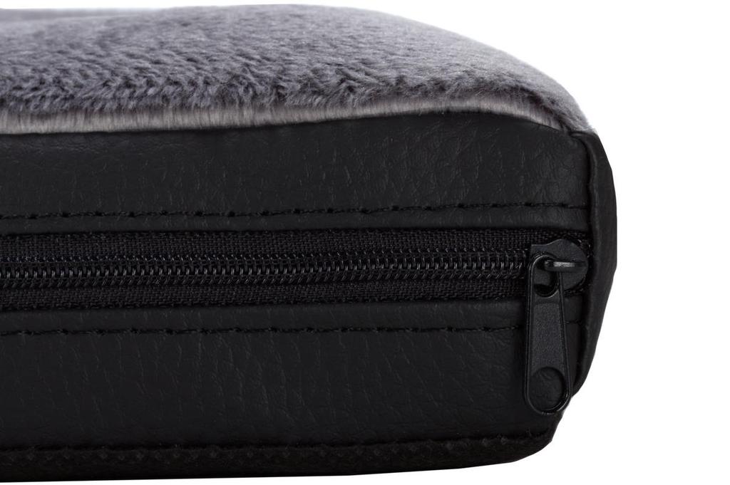 Dog Bed, Dog Mattress, Welsti Grey Fur M 70X50