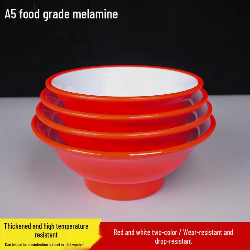 Driene Melamine Chinese Style Noodle Soup Bowl
