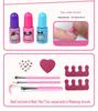 Jieyani Princess Makeup Set for Kids - Pretend Play Kit with Lipstick and Nail Polish