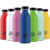 Water Bottle - 24 Bottles - Urban Bottle - Stainless Steel 500ml - 100% Leak-proof - Italian Design