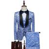 Men's Three-Piece Formal Suit for Evening or Wedding