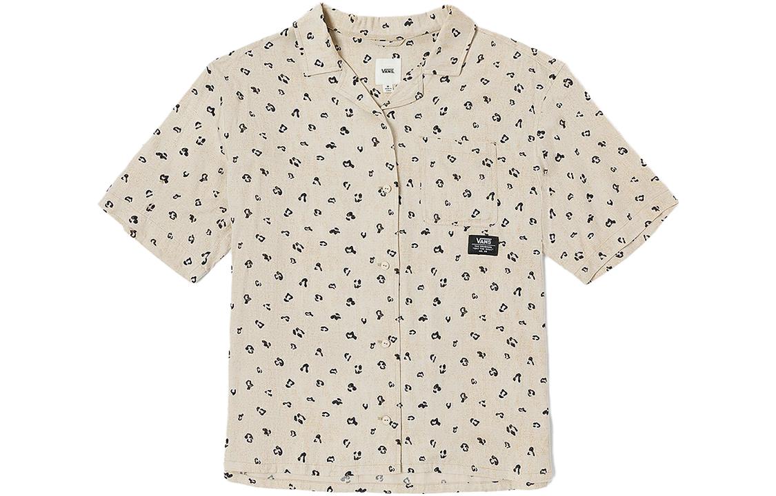 Vans Shirts Women s Light Umber Lapel Moderate Other VN0008YZBTI XS