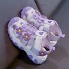 Summer Girls Floral Princess Sandals Soft Sole Non-slip Closed Toe Beach Sports Shoes