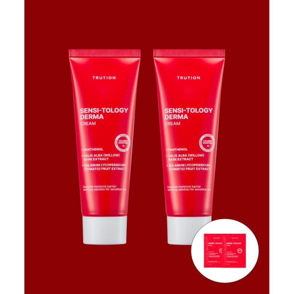Trution Sensitivity Derma Cream 80ml 2 Pcs  + 2 Free Mask Packs NONE