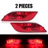 Rear Bumper Reflector Tail Light Fog Lamp W/Bulb for Jeep Compass 2017 2018 2019 2020 2021 2022 Left Right 55112674AA 55112675AA