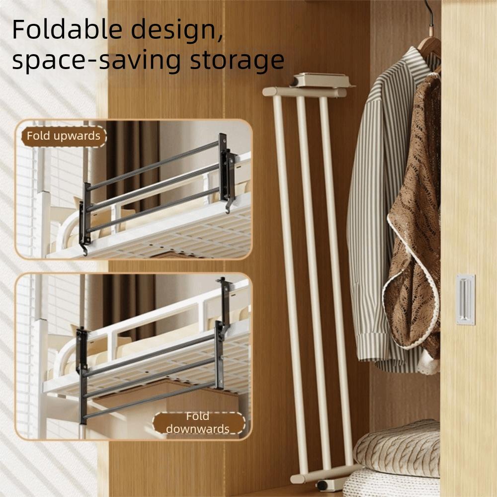 Folding Radiator Drying Rack Wall Mounted Clothes Drying Rack  Bedroom