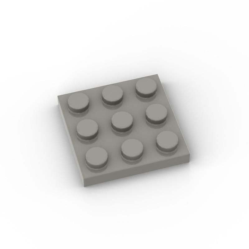 80pcs 11212 Plate 3x3 MOC Compatible Brick Parts Building Blocks Accessories Assemble Replaceble Changeover Particle DIY Kid Toy