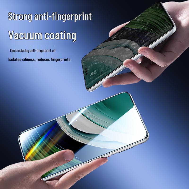 Vivo X200PRO/X100PRO/Y300PRO Böjt HD Härdat Glas Skärmskydd med Dammfri Applicering