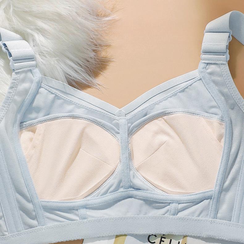 Underwear Women's Thin Full Cup Large Size Bra Collection Accessory Breasts Anti Sagging Bra Converge Bra
