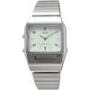 Casio Standard Analog-Digital Quartz Watch AQ-800E-3A Unisex Pale Green International Model