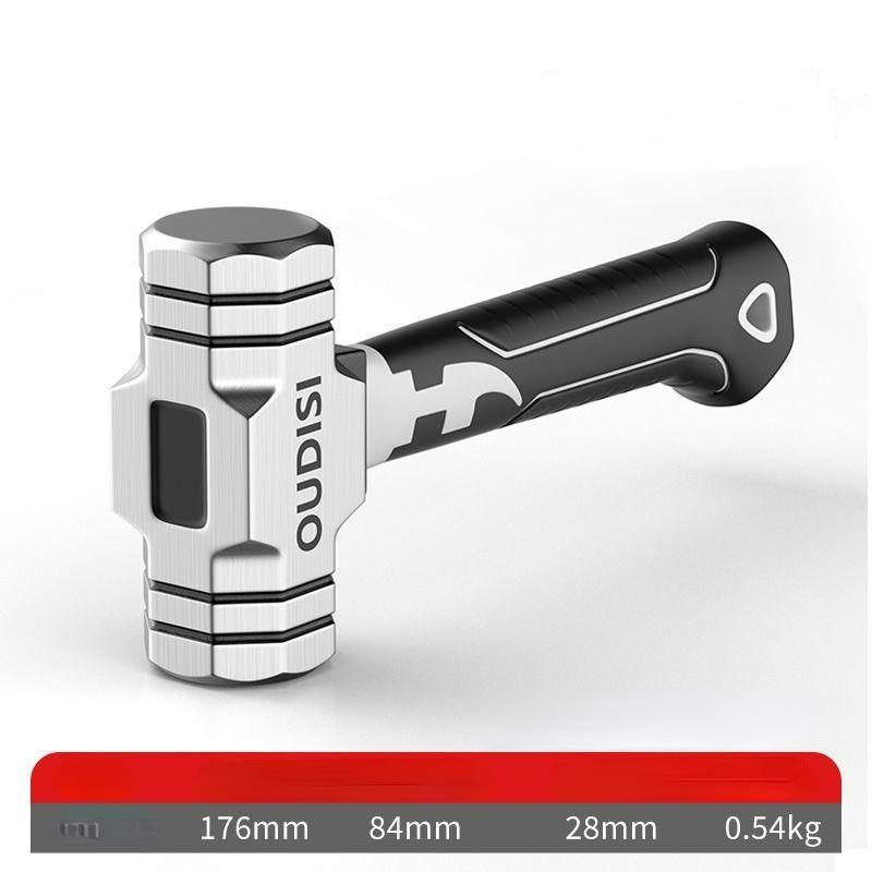 Small Hammer Mini Claw Hammer Head Fitter Hammer Octagonal Hammer Multifunctional Integrated Nail Hammer Nail Hammer Woodworking
