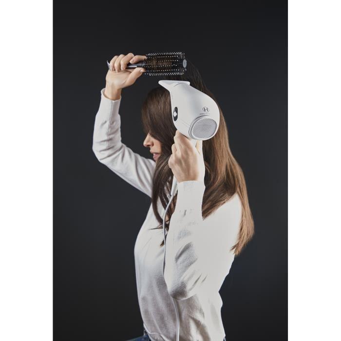 ROWENTA CV6130F0 Volumizer Sèche-cheveux, Moteur hybride haute performance, Booste le volume, Concentrateur 8 mm, Diffuseur