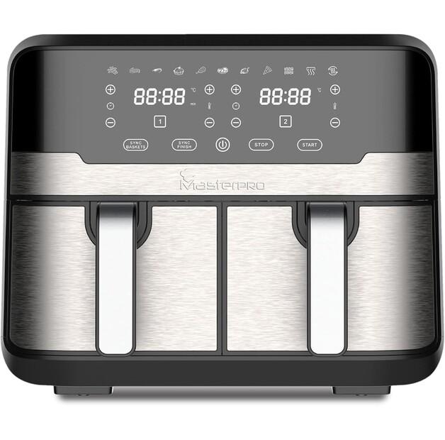 Фритюрница Masterpro Rocket Duo 900 черная (BGMP-9178-BK)