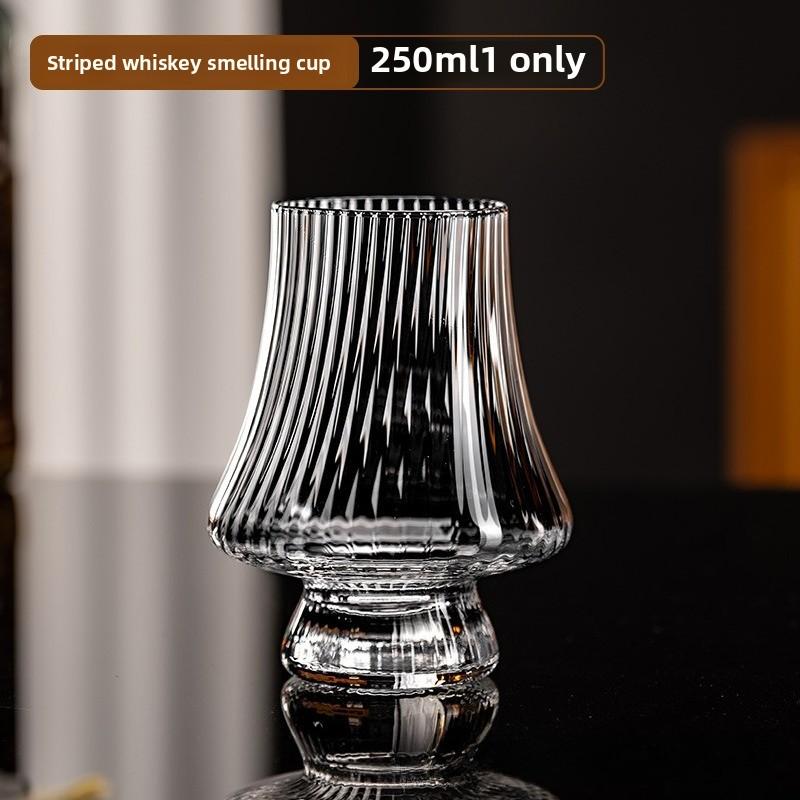 

Хрустальный бокал-снифтер для виски тюльпановидной формы, дегустационный бокал для вина с тонкой талией и большим животом108 250ml