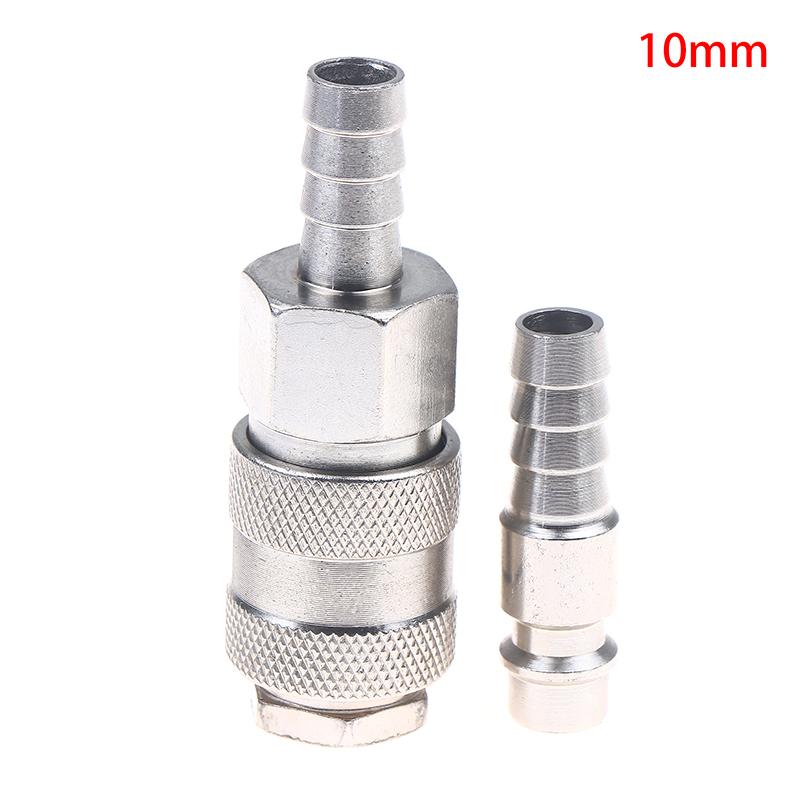 1 Set Pneumatischer Schnellkupplungsstecker 8 mm Europäischer Stil Sh Ph Typ, Für Kompressorschlauch und Werkzeuge