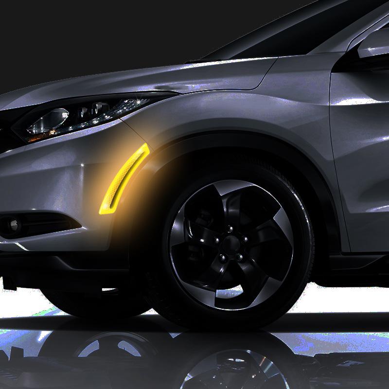 Reflexní gumové lišty proti kolizi a poškrábání pro auto