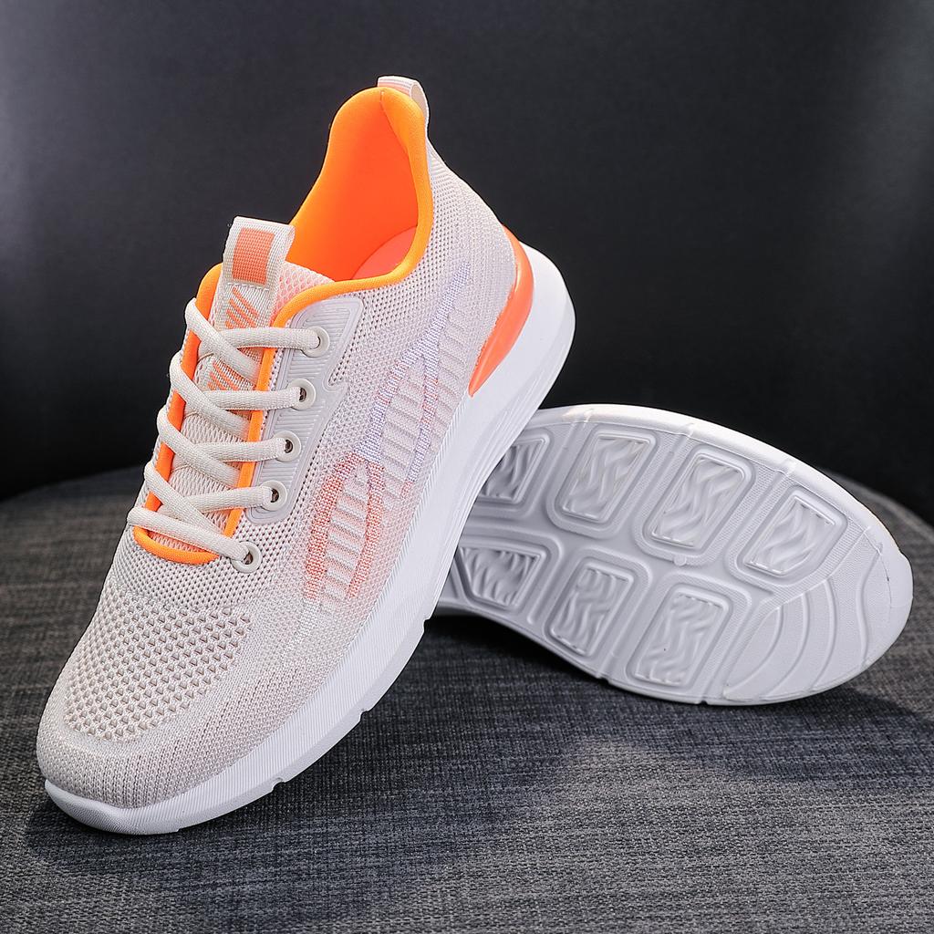 Spring White Running Shoes Sports Shoes Flat Bottom Women's Casual Shoes