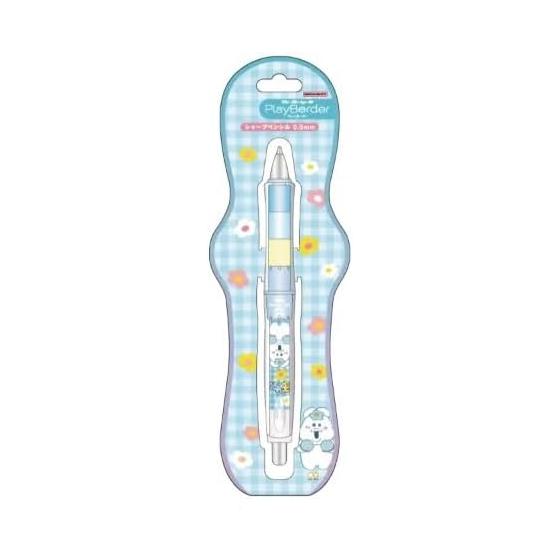 Sun-Star Stationery Nonpocham Mechanical Pencil Dr. Grip CL Play Border 0.5 Blue S4485483 0.5mm Lead Ring-shaped Grip Reconfigurable