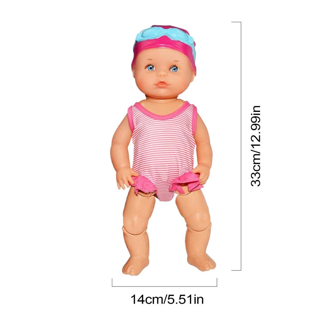 Babypuppe Für Pool Wasserdicht Strand Babypuppe Mit Beweglichen Gelenken Spielzeug Zubehör Für Sand Reise Auto Kinder Strand Sommer