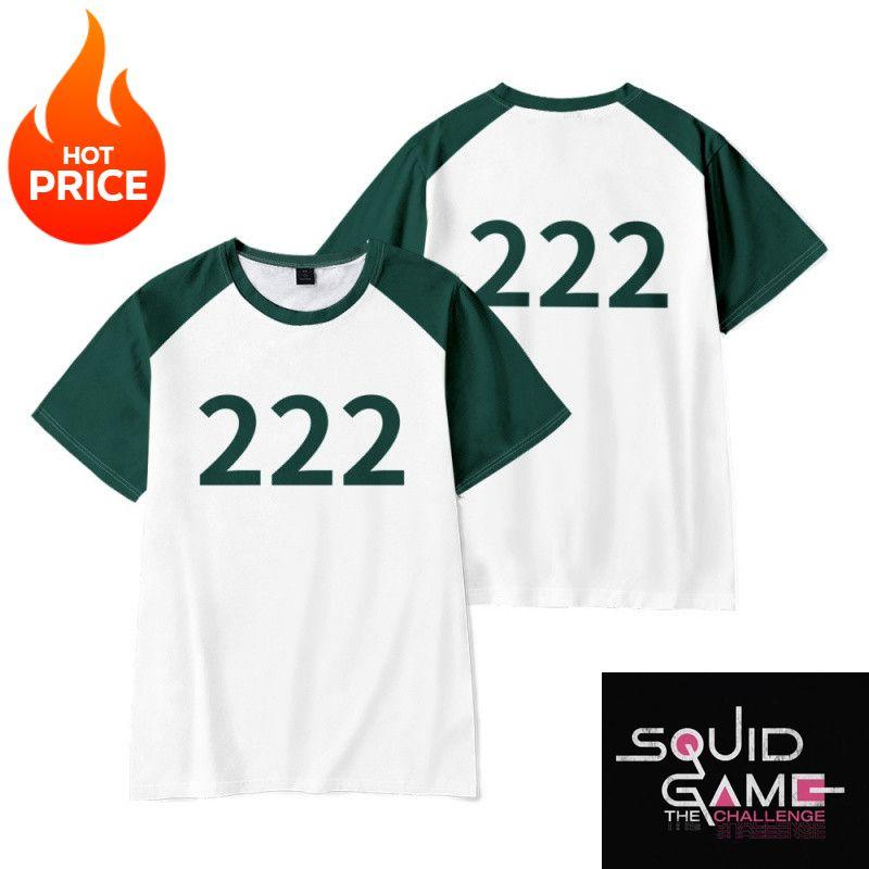 Marškinėliai 222 Iš „Squid Game“
