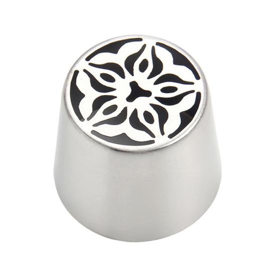 Oversized Russian Piping Tip Set Decorative Marshmallow Nozzle Stainless Steel Flower Nozzles for DIY Baking 3D Bouquets Roses And Patterns Decoration