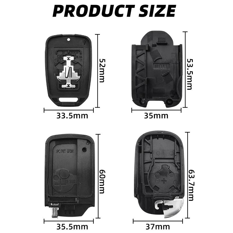LUP1 1ocs Car Key Fob Pocket Cover Case For Honda Fit Jazz Civic CR-V HR-V Accord Jade Crider Odyssey Remote Protector Accessories
