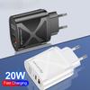 20W USB Typ C Ladegerät Schnelllader Quick Charge für IPhone 16 15 14 13 12 Pro Max PD Schnellladung für Xiaomi Samsung Huawei