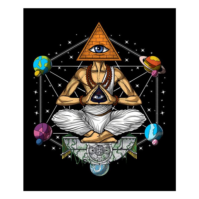 Obca Kobieta Żaba Budda Zen Joga Medytacja Plakat Wydruki Sztuka Ścienna Płótno Malarstwo Zabawne Zdjęcia Salon Wystrój Domu Cuadros