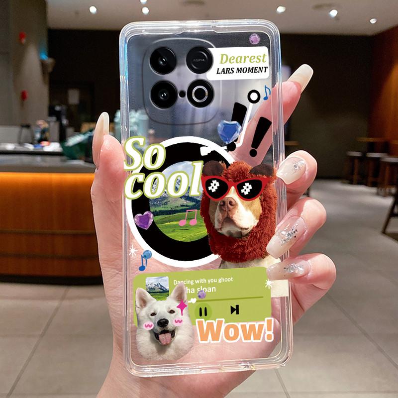 Luxury Butterfly Flower Case For Vivo iQOO Neo 10 / Neo10 ( Snapdragon 8s Gen 4 Version ) Clear TPU Silicone Cover Fundas Coque